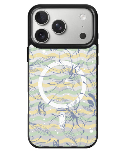 iPhone Rearguard MagSwap - Sketchy Flower & Butterfly 2.0