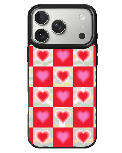 iPhone Rearguard MagSwap - Love Checkered
