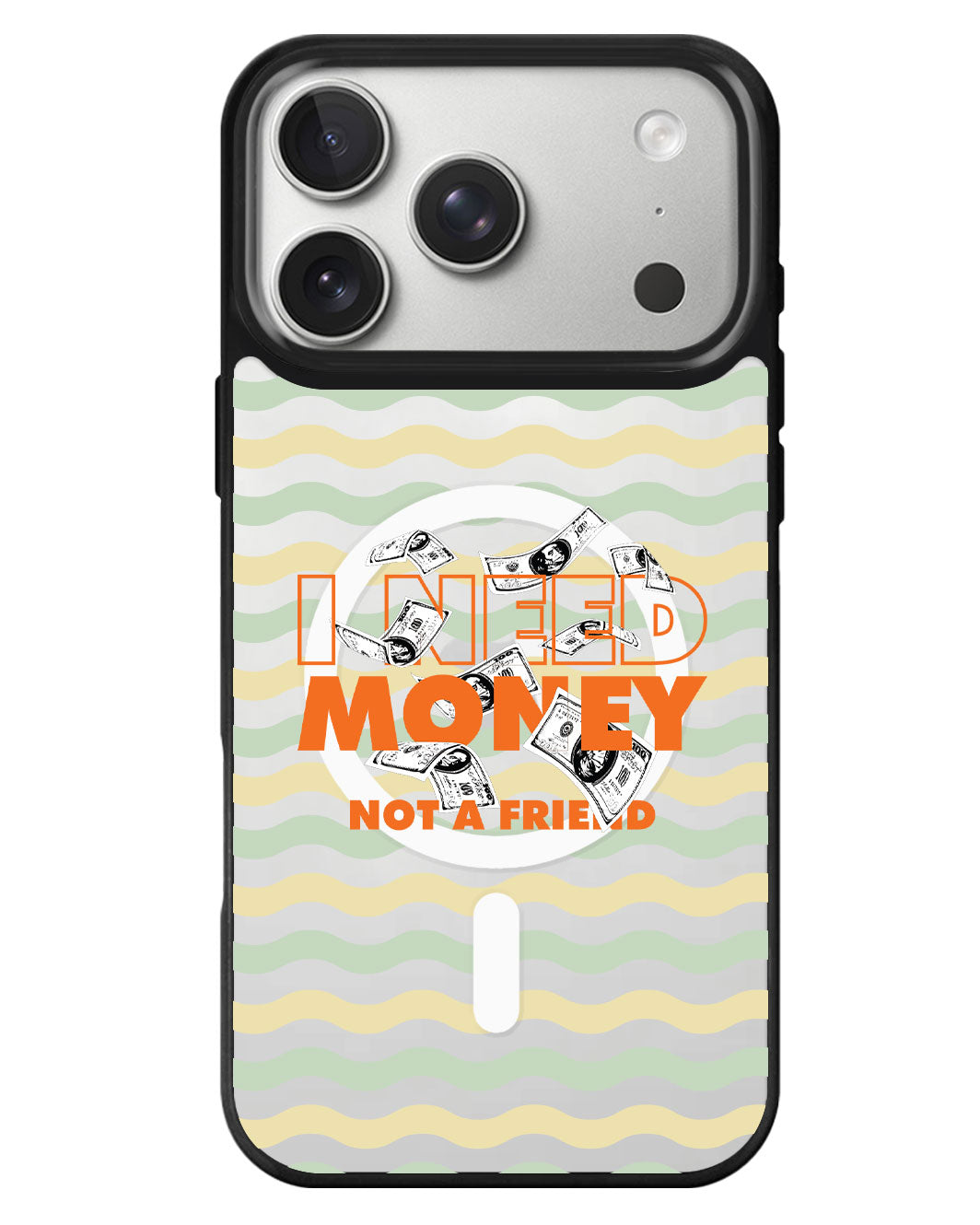 iPhone Rearguard MagSwap - Money Better Than Friend