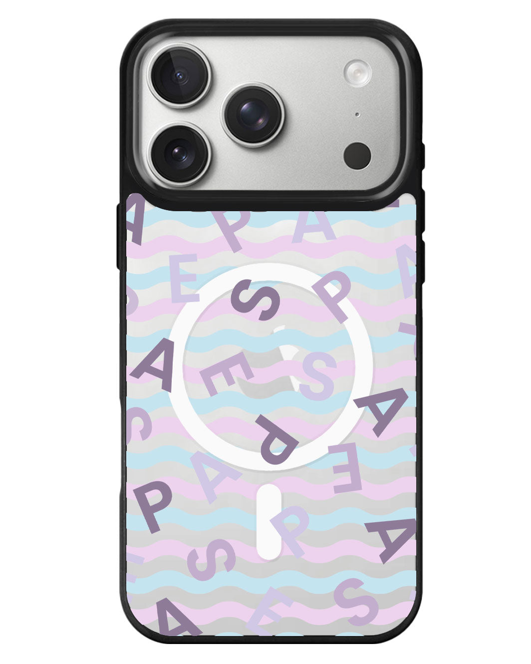 iPhone Rearguard MagSwap - Aespa Monogram
