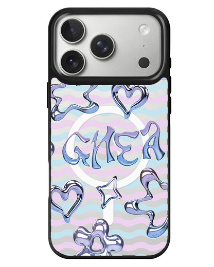 iPhone Rearguard MagSwap - Chrome Monogram 1.0