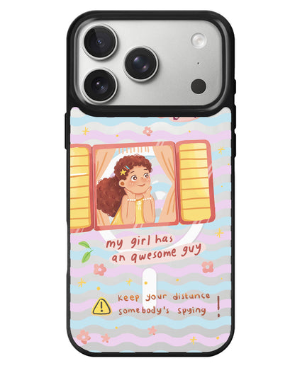 iPhone Rearguard MagSwap - Crush Girl