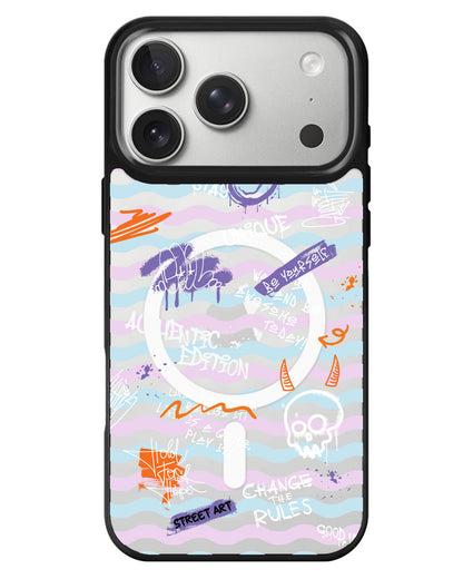 iPhone Rearguard MagSwap - Graffiti
