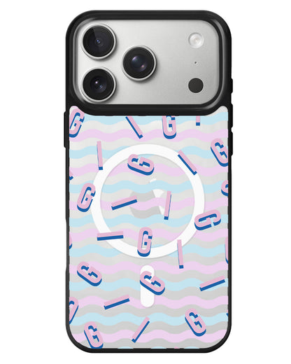 iPhone Rearguard MagSwap - Monogram 1.0 Cotton Candy