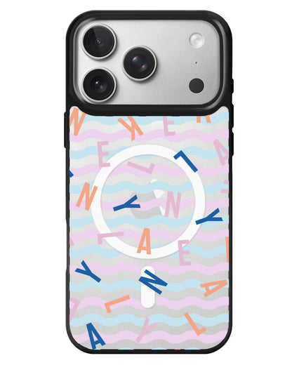 iPhone Rearguard MagSwap - Monogram 1.0 Rainbow