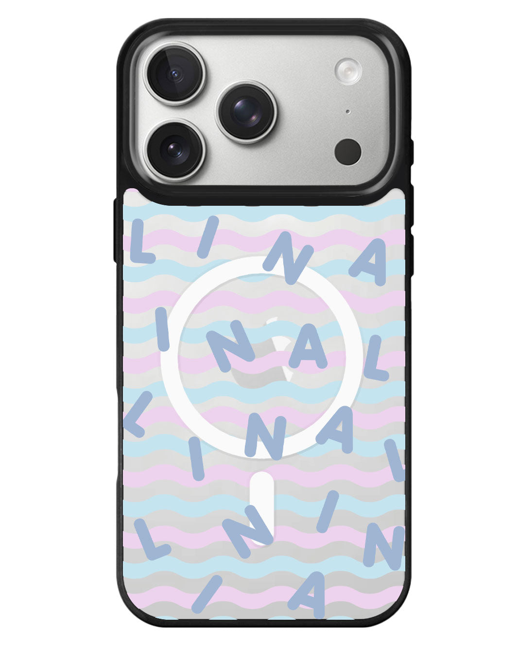 iPhone Rearguard MagSwap - Monogram 2.0 Blue