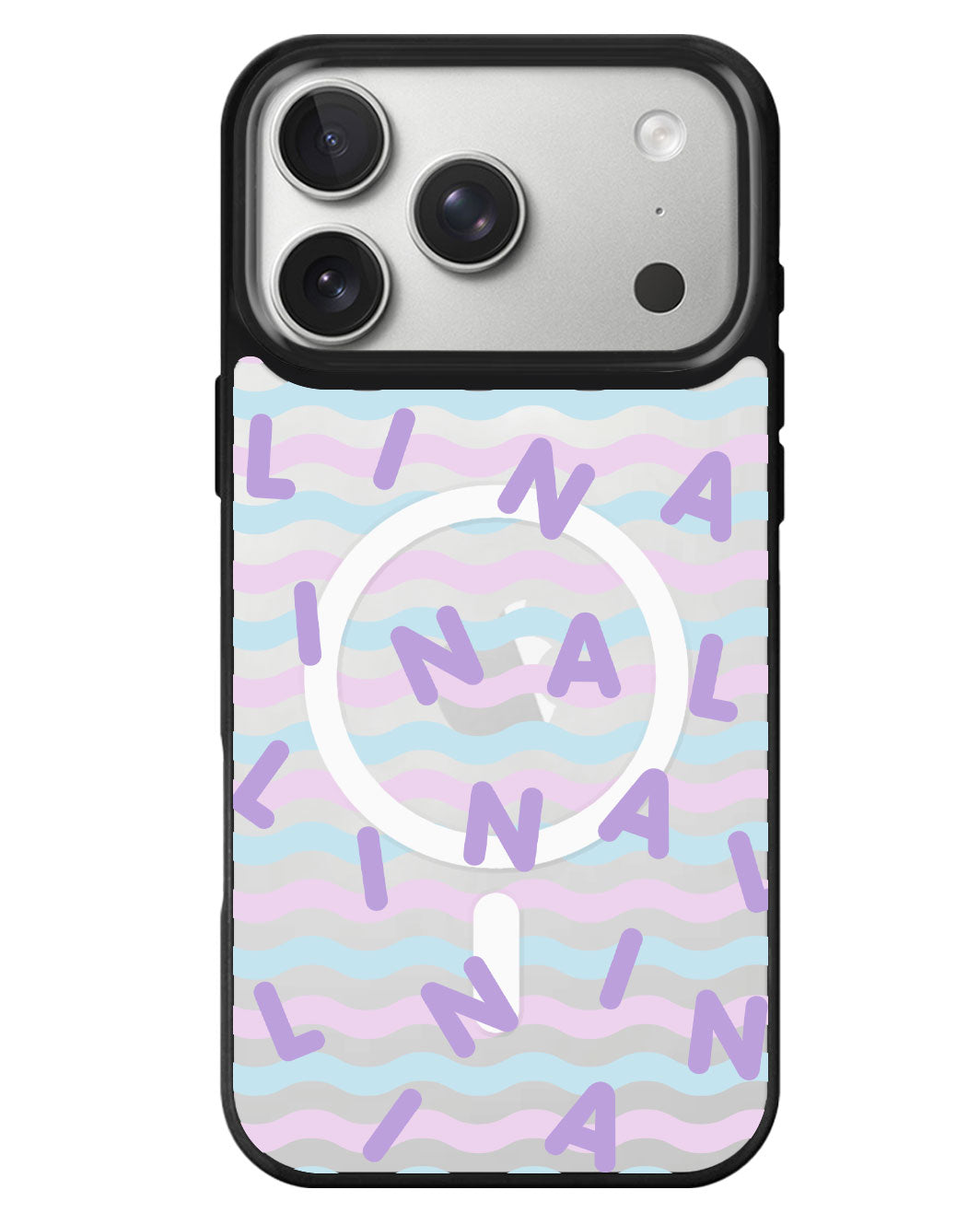 iPhone Rearguard MagSwap - Monogram 2.0 Ungu