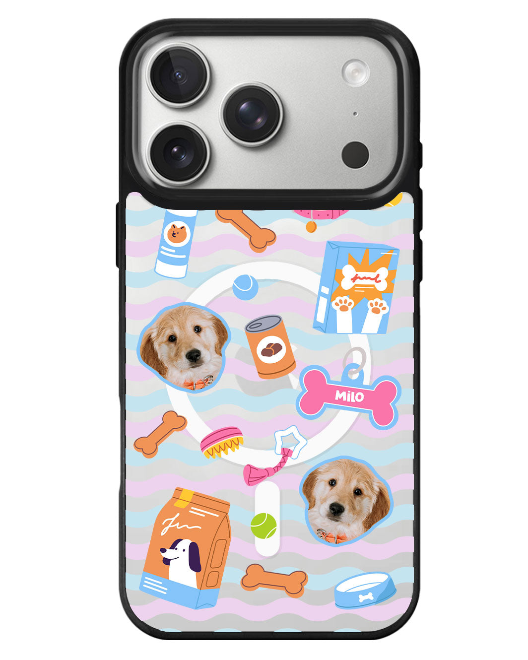 iPhone Rearguard MagSwap - Pet Grid Puppy Sweet Treats