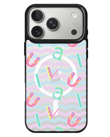 iPhone Rearguard MagSwap - Playful Monogram 6.0