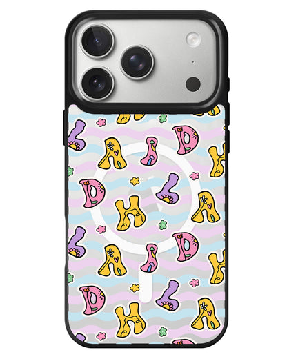 iPhone Rearguard MagSwap - Playful Monogram 7.0