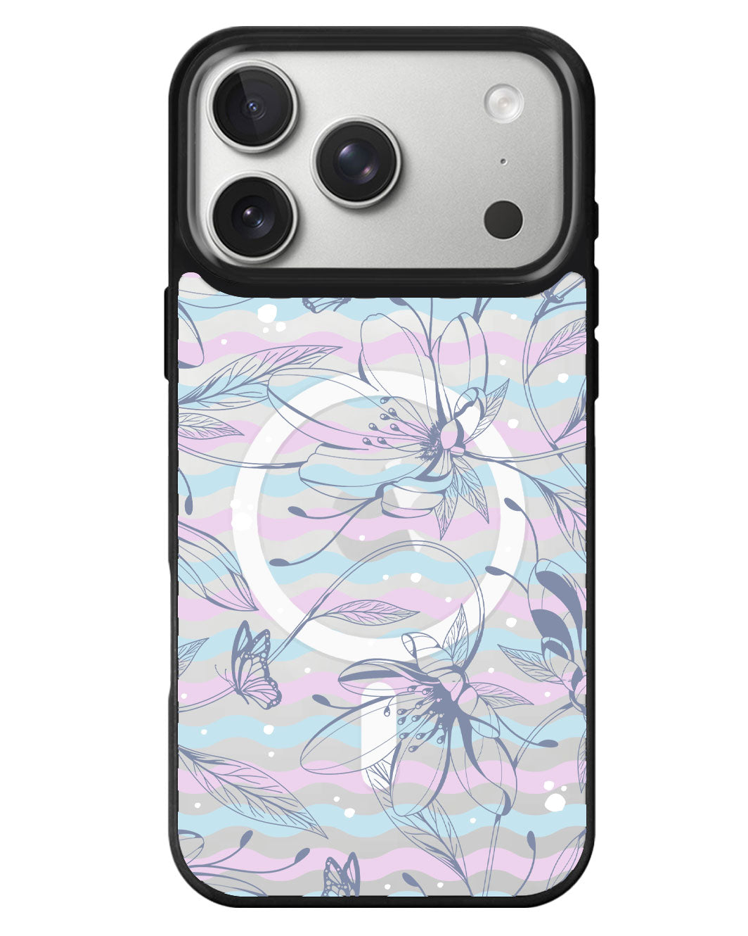 iPhone Rearguard MagSwap - Sketchy Flower & Butterfly 2.0