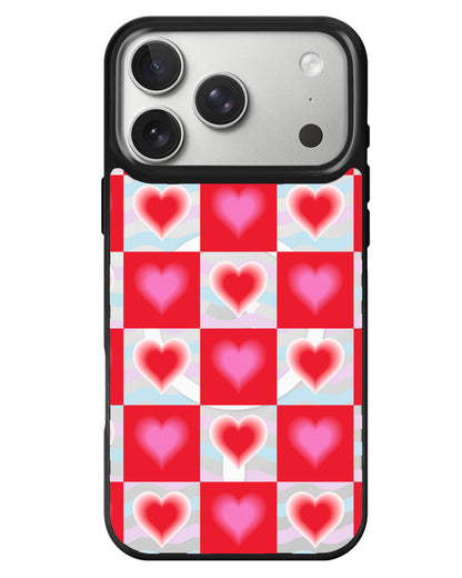 iPhone Rearguard MagSwap - Love Checkered