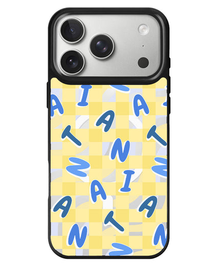 iPhone Rearguard MagSwap - Checkered Monogram 3.0