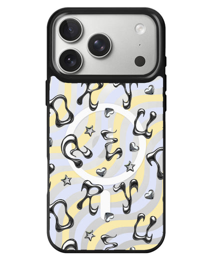 iPhone Rearguard MagSwap - Chrome Monogram 2.0