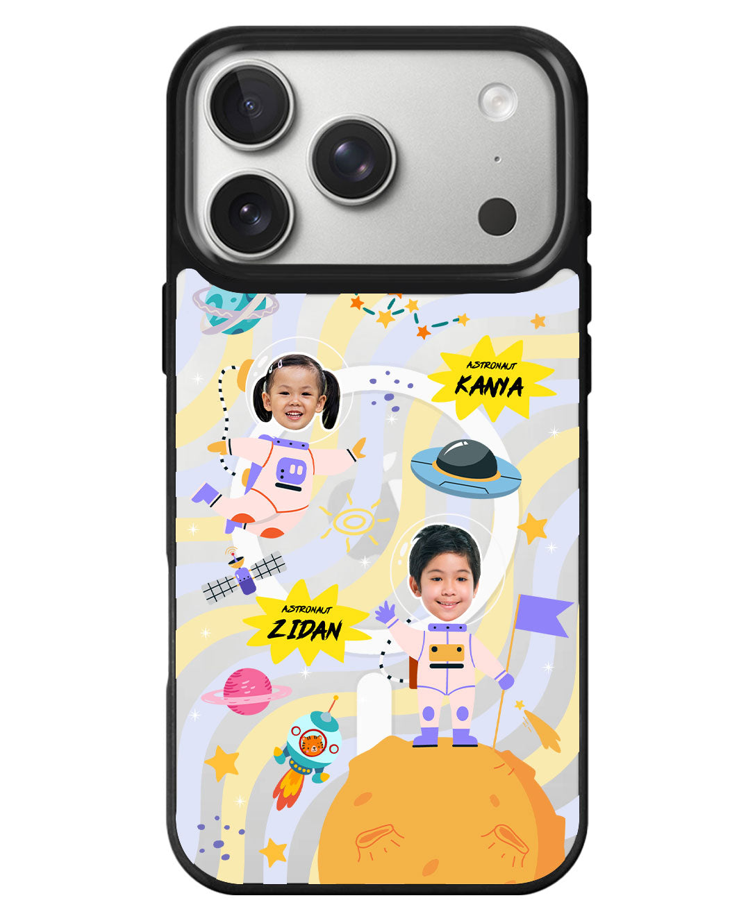 iPhone Rearguard MagSwap - Face Grid Dream Astronaut