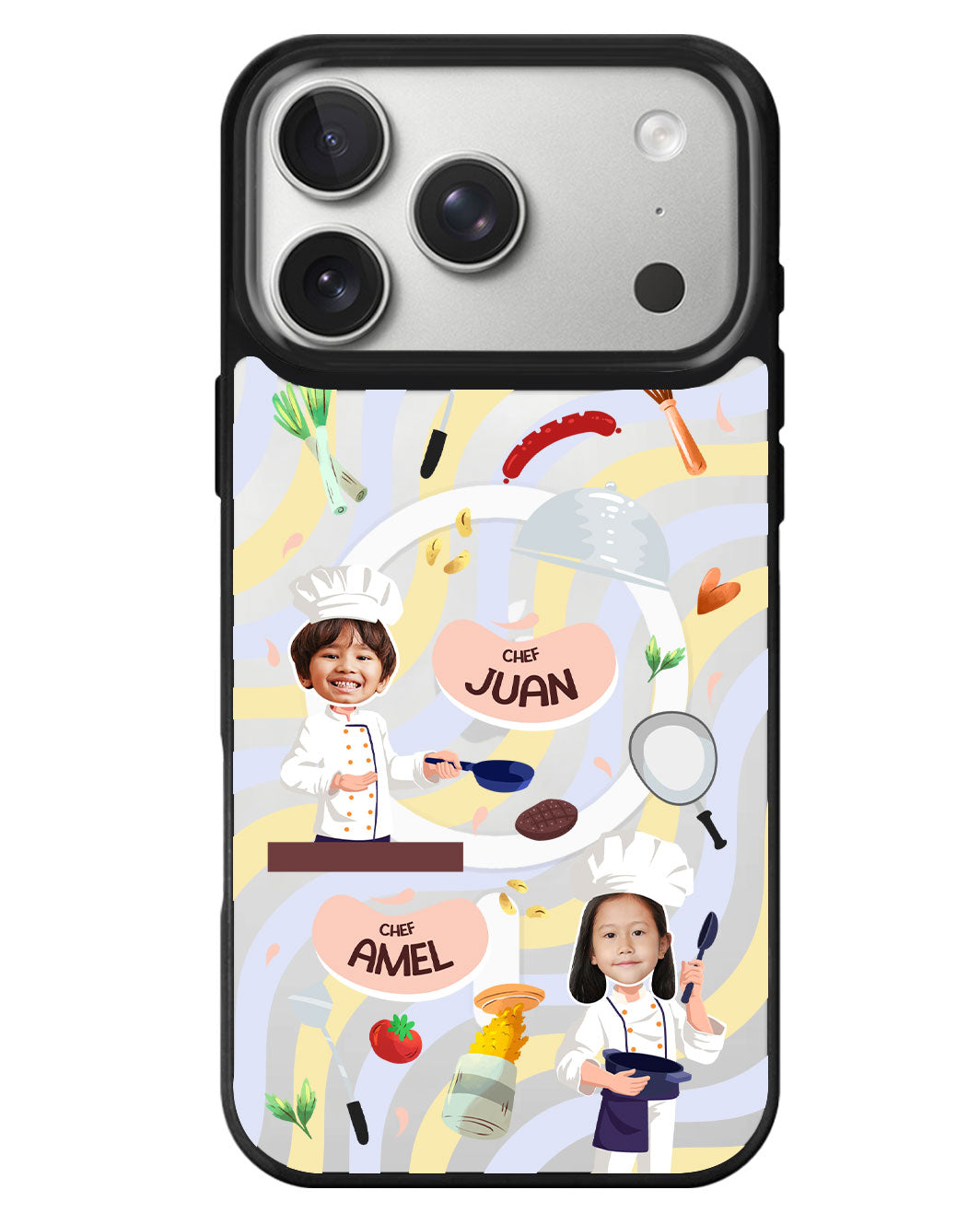 iPhone Rearguard MagSwap - Face Grid Dream Chef