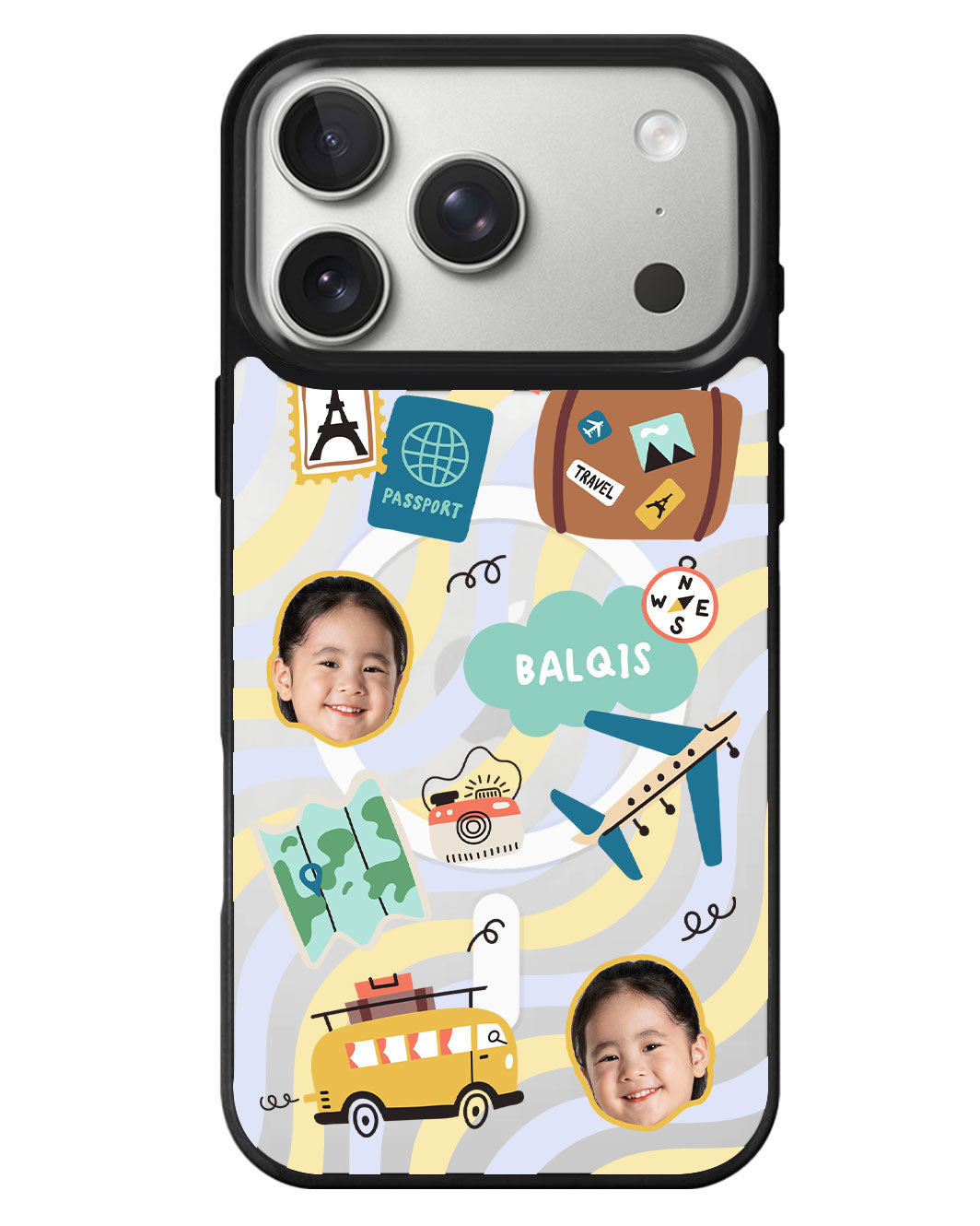 iPhone Rearguard MagSwap - Face Grid Travel