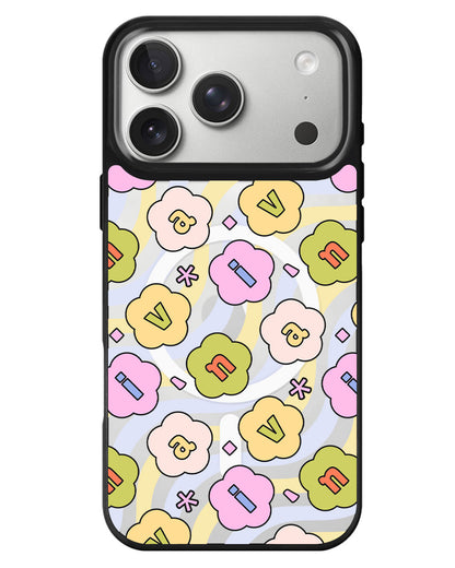 iPhone Rearguard MagSwap - Flower Petals Monogram 1.0