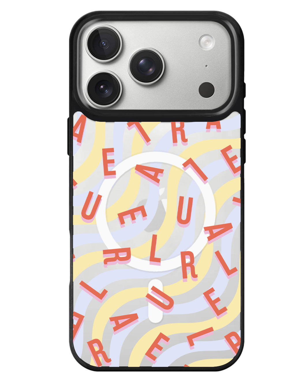 iPhone Rearguard MagSwap - Monogram 1.0 Coral