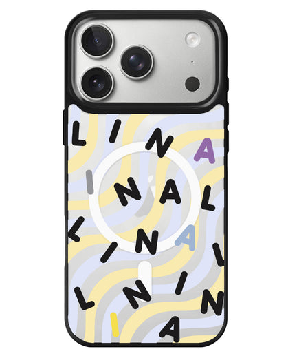 iPhone Rearguard MagSwap - Monogram 2.0 Hitam
