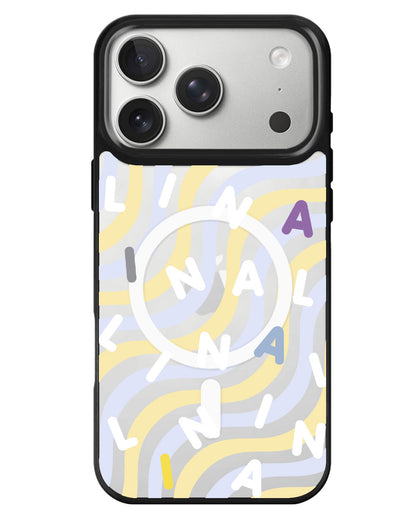 iPhone Rearguard MagSwap - Monogram 2.0 Putih