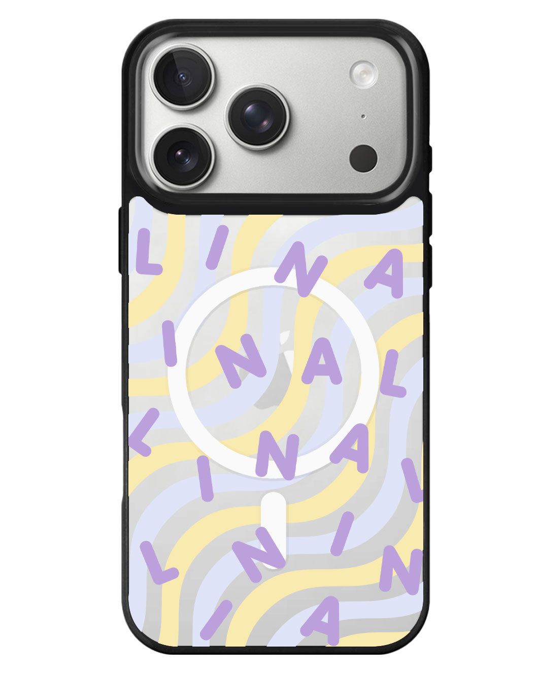 iPhone Rearguard MagSwap - Monogram 2.0 Ungu
