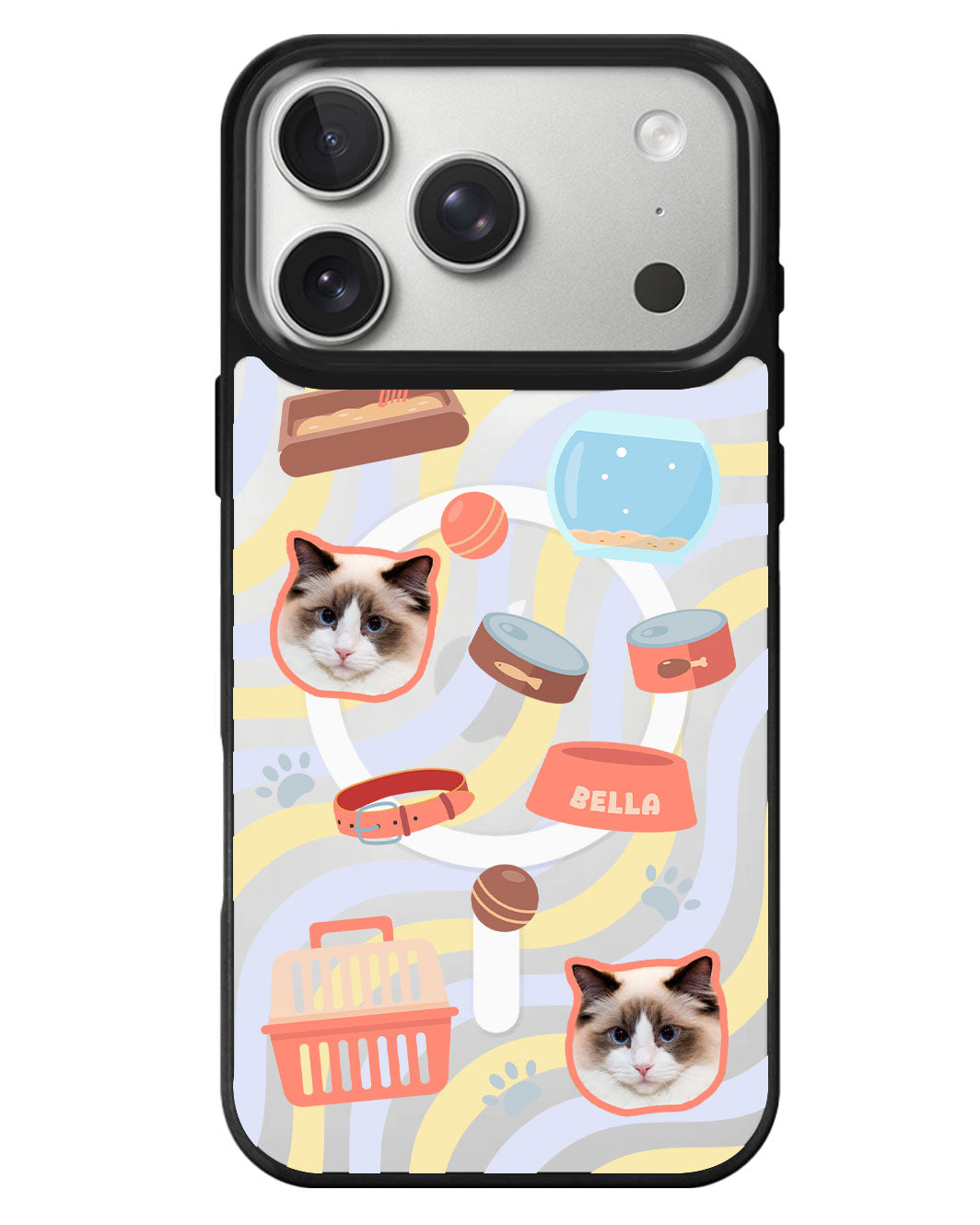 iPhone Rearguard MagSwap - Pet Grid Kitty Cozy Corner
