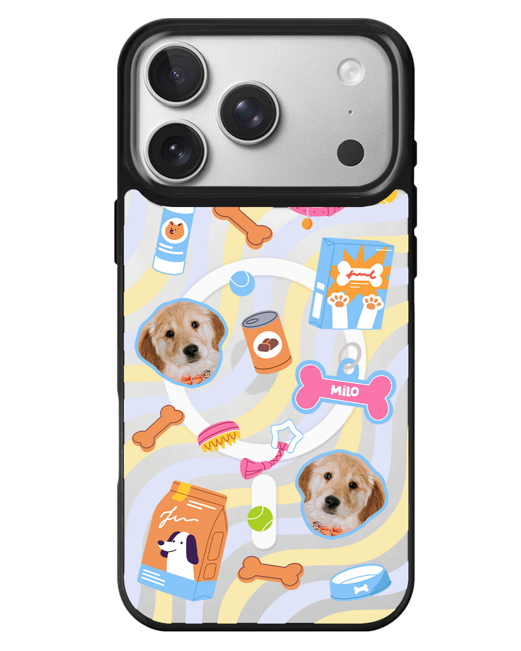iPhone Rearguard MagSwap - Pet Grid Puppy Sweet Treats