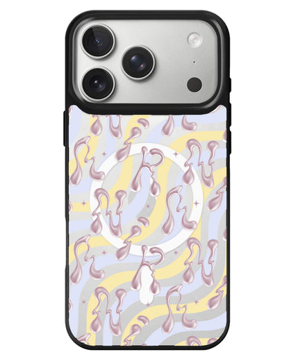 iPhone Rearguard MagSwap - Pink Chrome Monogram 2.0