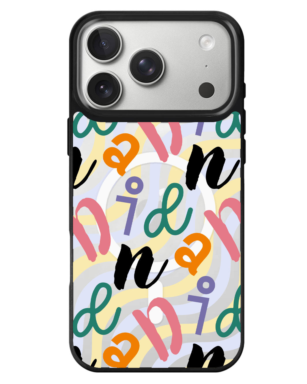 iPhone Rearguard MagSwap - Playful Monogram 3.0