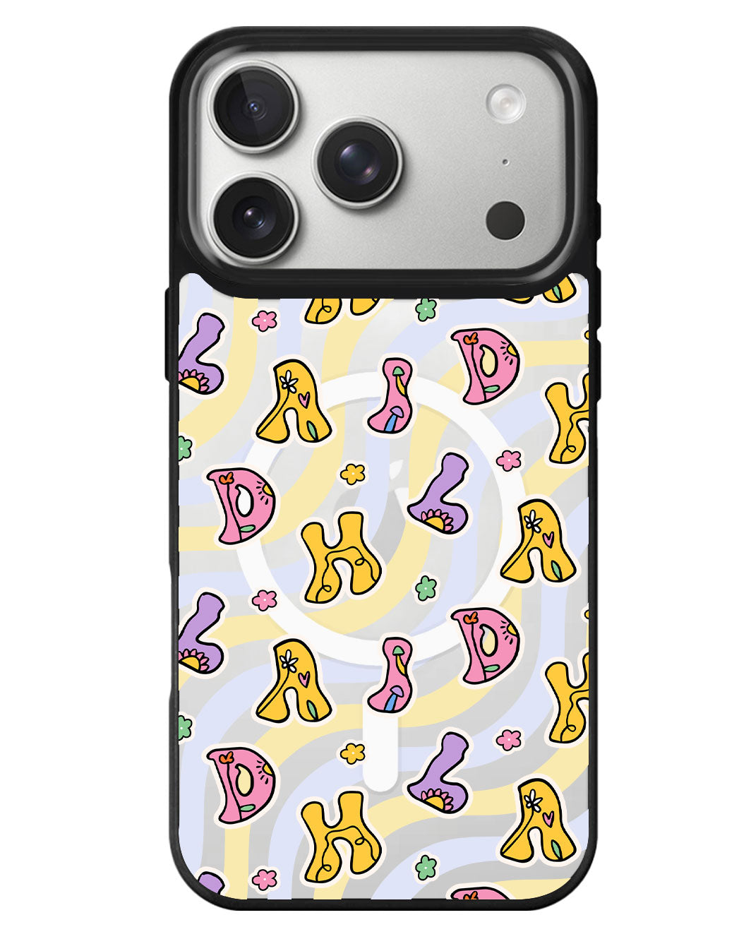 iPhone Rearguard MagSwap - Playful Monogram 7.0