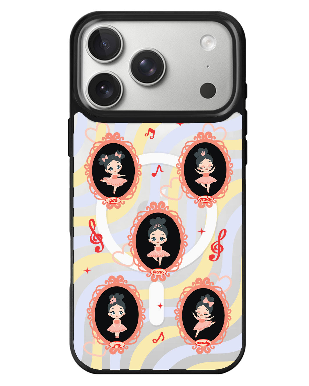iPhone Rearguard MagSwap - Red Velvet Feel My Rhythm