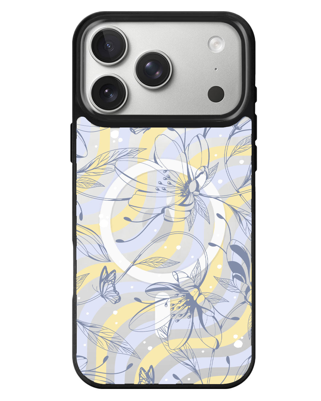 iPhone Rearguard MagSwap - Sketchy Flower & Butterfly 2.0