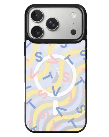 iPhone Rearguard MagSwap - Seventeen Monogram