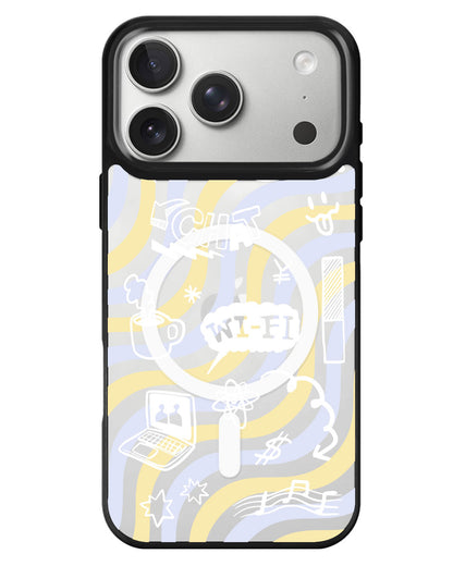 iPhone Rearguard MagSwap - Social White