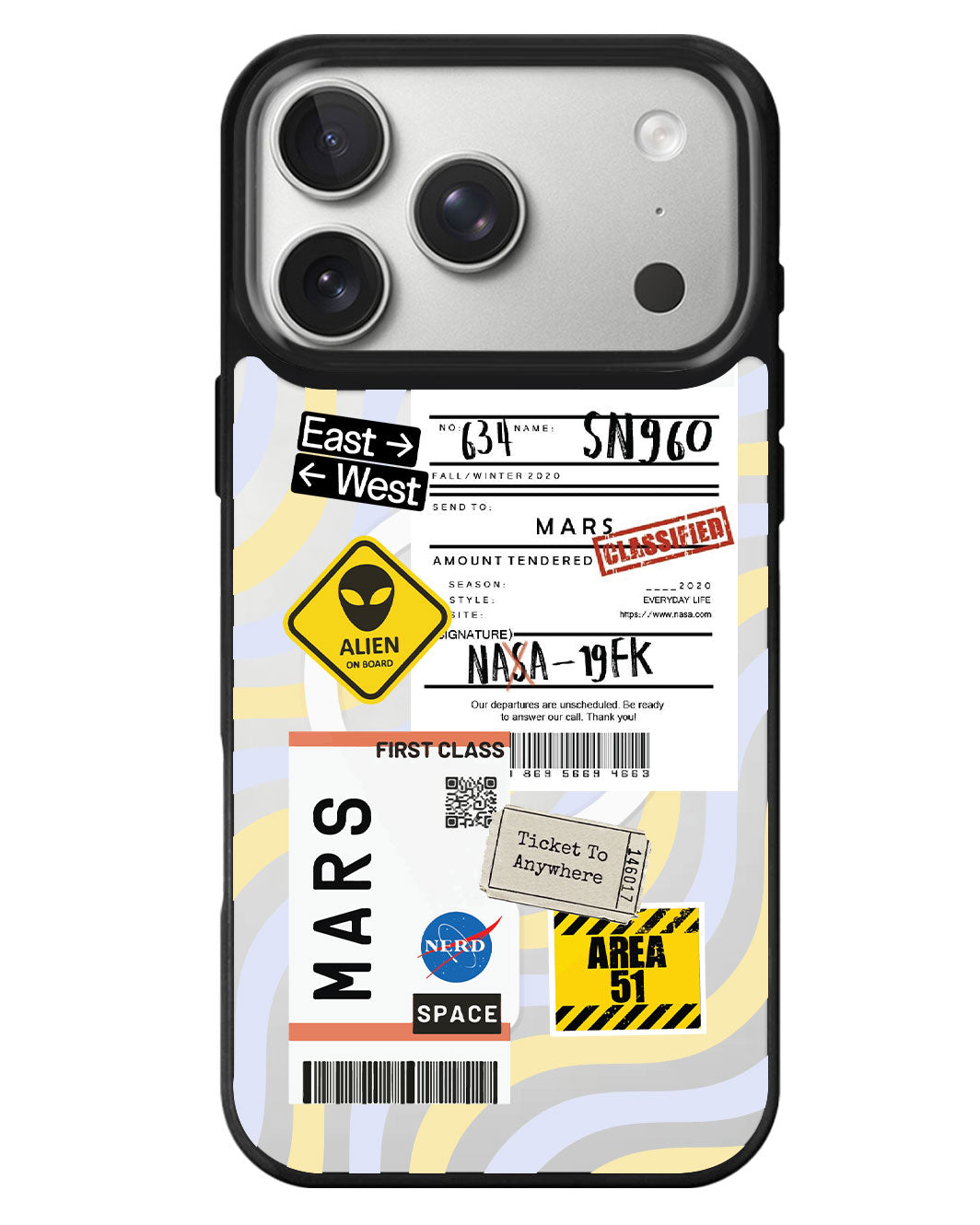 iPhone Rearguard MagSwap - Ticket To Mars
