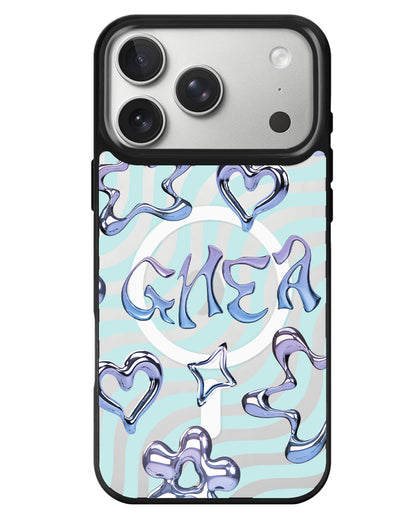 iPhone Rearguard MagSwap - Chrome Monogram 1.0