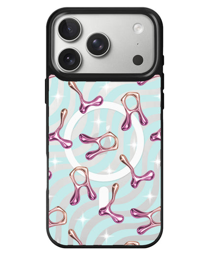 iPhone Rearguard MagSwap - Chrome Monogram 3.0