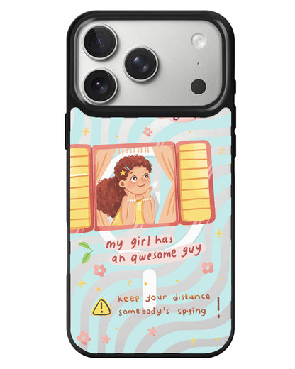 iPhone Rearguard MagSwap - Crush Girl