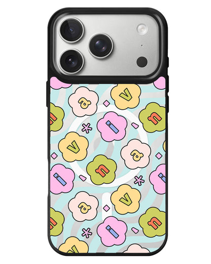 iPhone Rearguard MagSwap - Flower Petals Monogram 1.0
