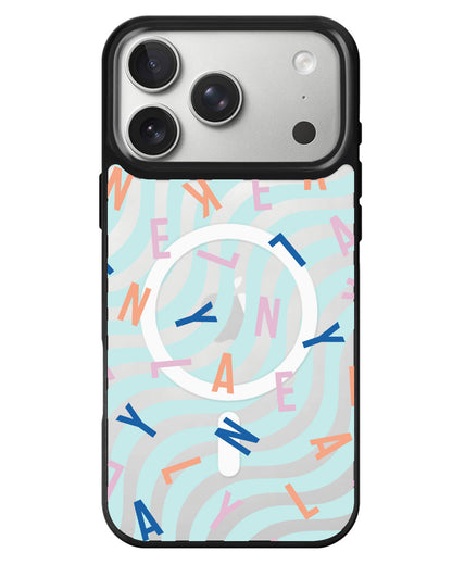 iPhone Rearguard MagSwap - Monogram 1.0 Rainbow