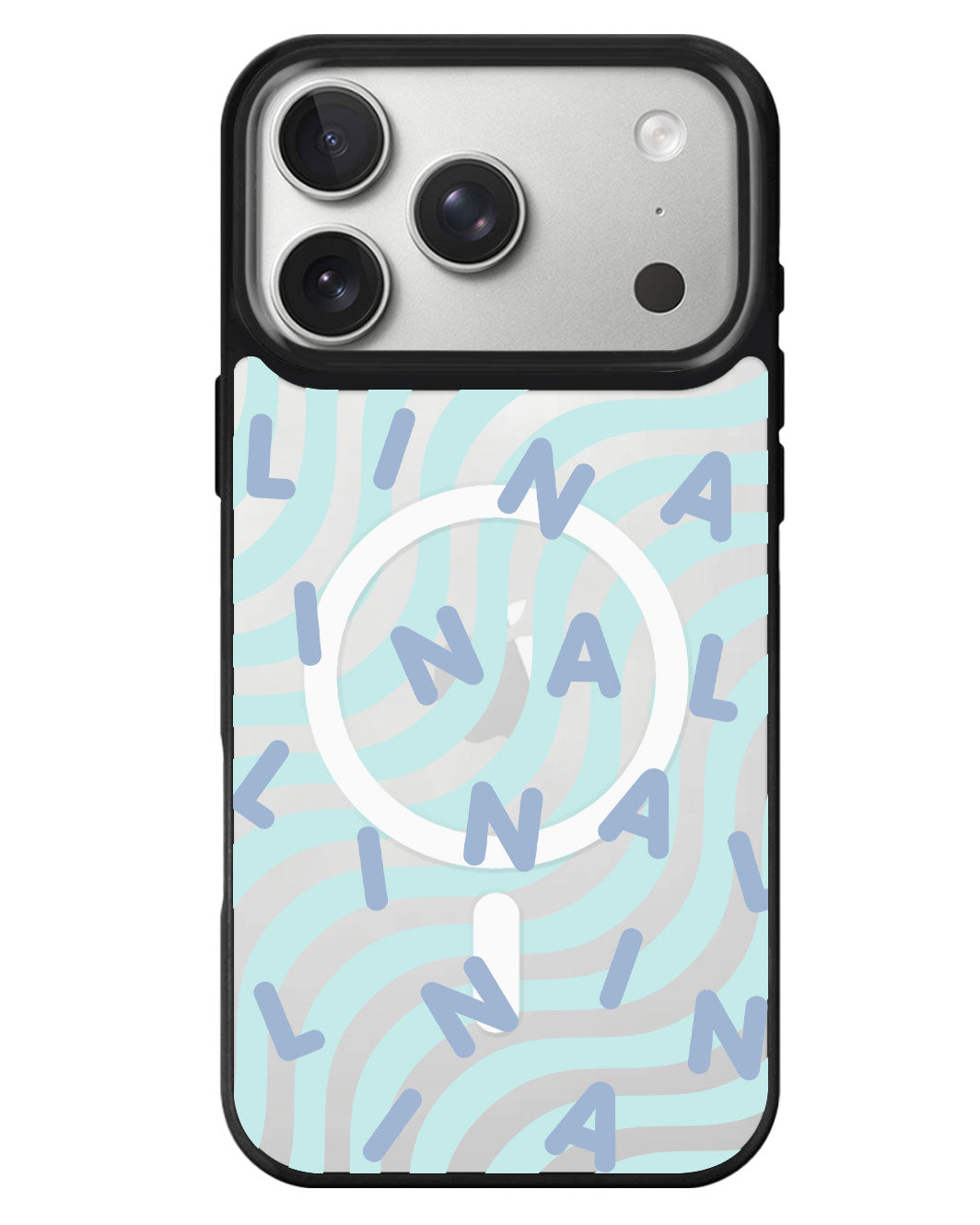 iPhone Rearguard MagSwap - Monogram 2.0 Blue