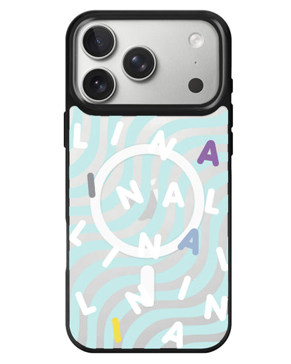 iPhone Rearguard MagSwap - Monogram 2.0 Putih