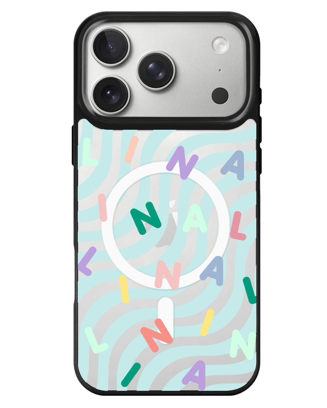 iPhone Rearguard MagSwap - Monogram 2.0 Tosca