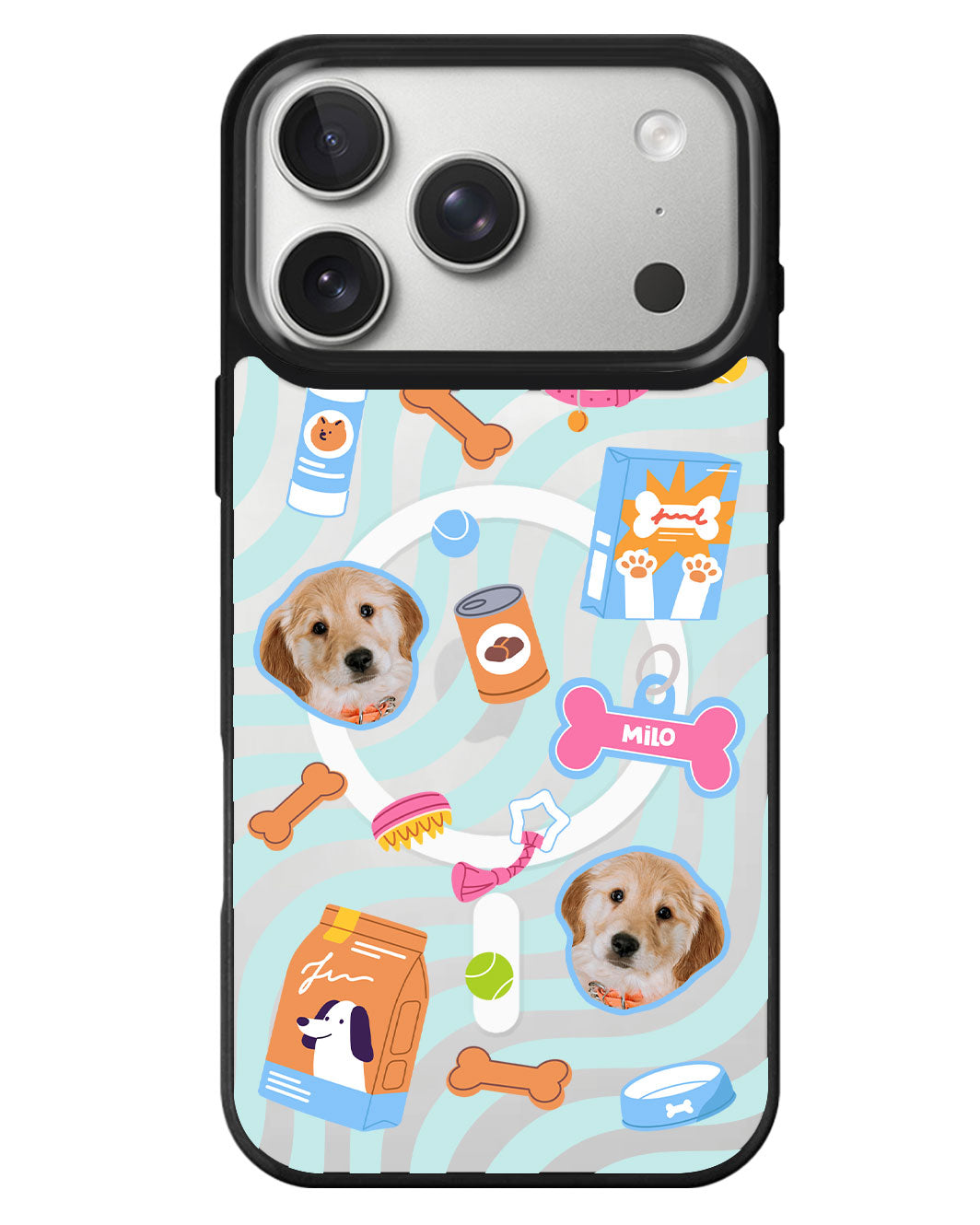 iPhone Rearguard MagSwap - Pet Grid Puppy Sweet Treats