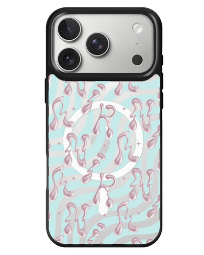 iPhone Rearguard MagSwap - Pink Chrome Monogram 2.0