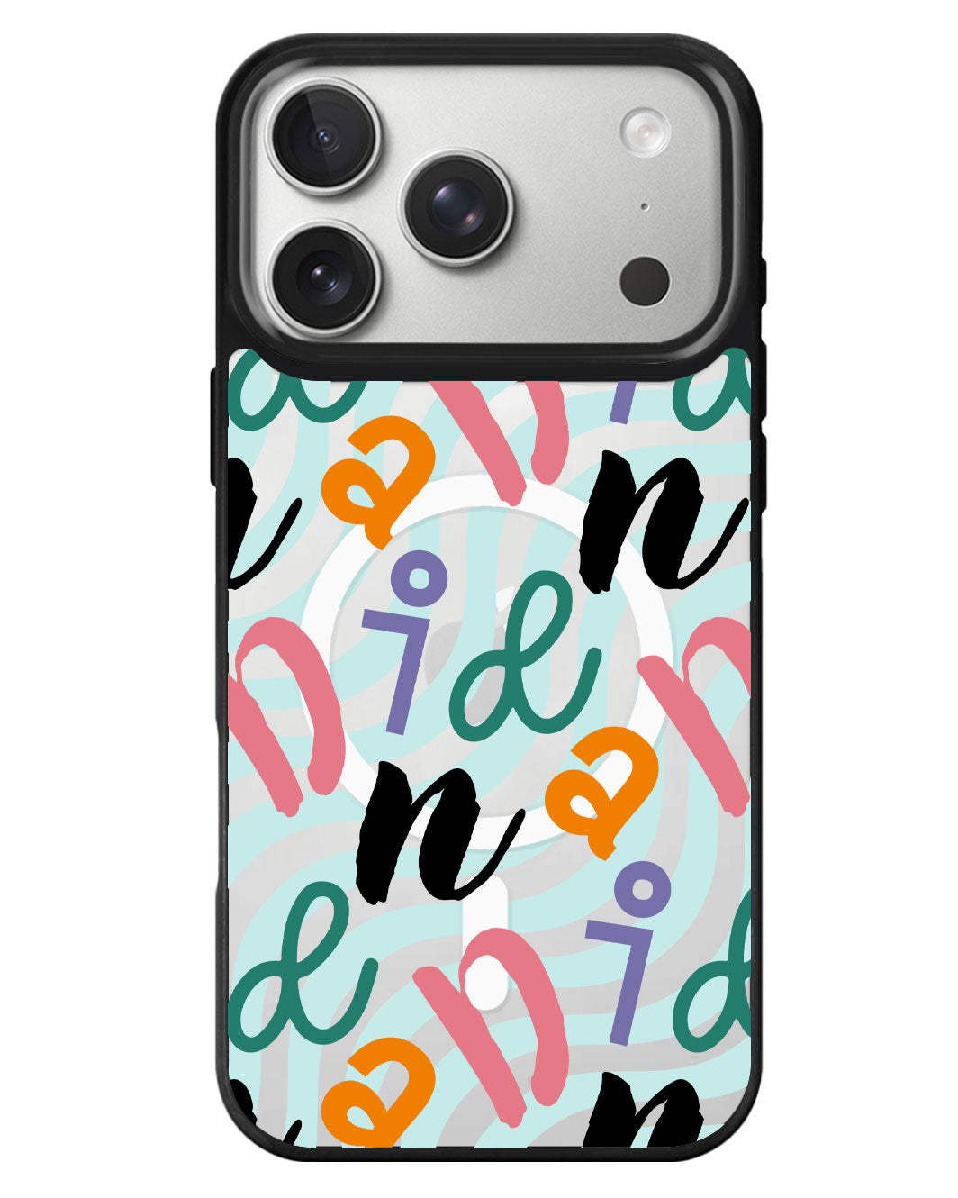 iPhone Rearguard MagSwap - Playful Monogram 3.0
