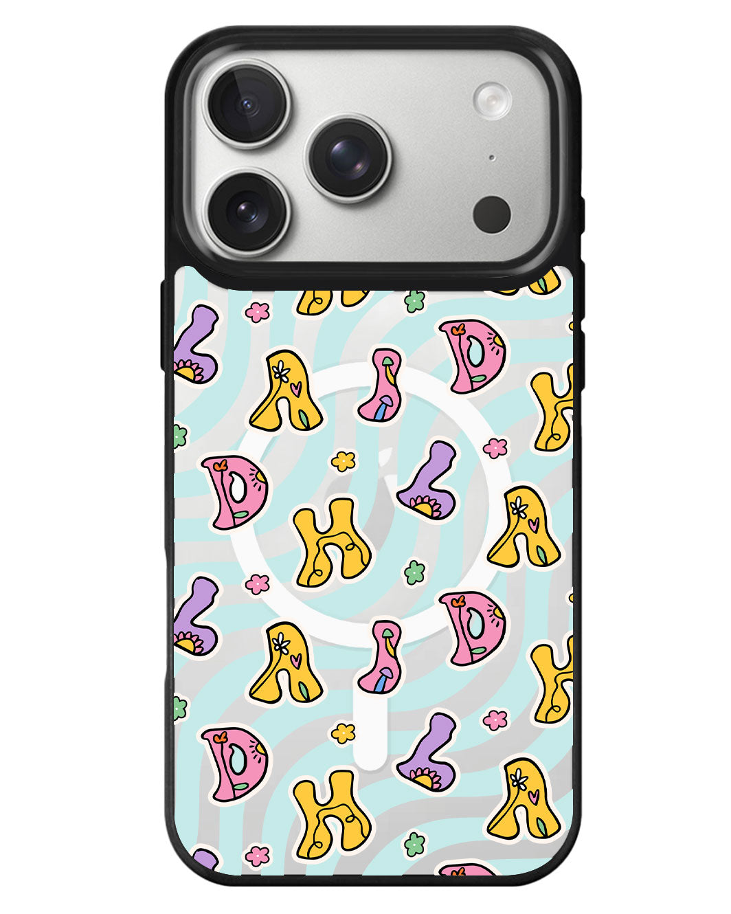 iPhone Rearguard MagSwap - Playful Monogram 7.0
