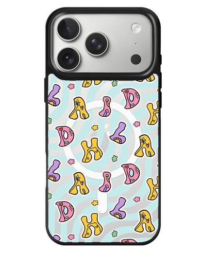 iPhone Rearguard MagSwap - Playful Monogram 7.0