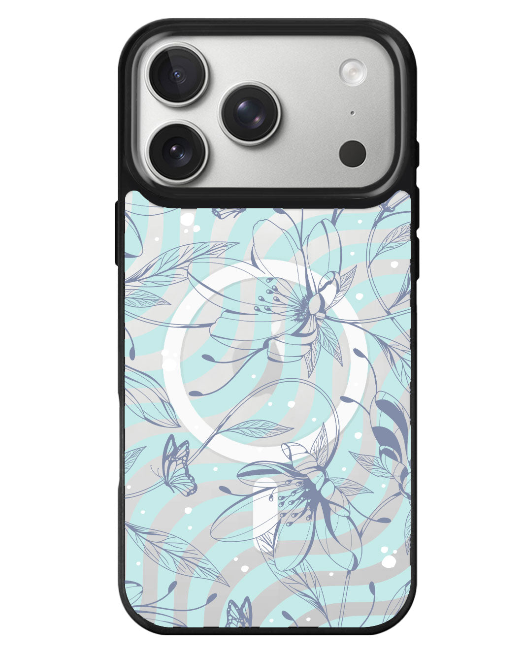 iPhone Rearguard MagSwap - Sketchy Flower & Butterfly 2.0